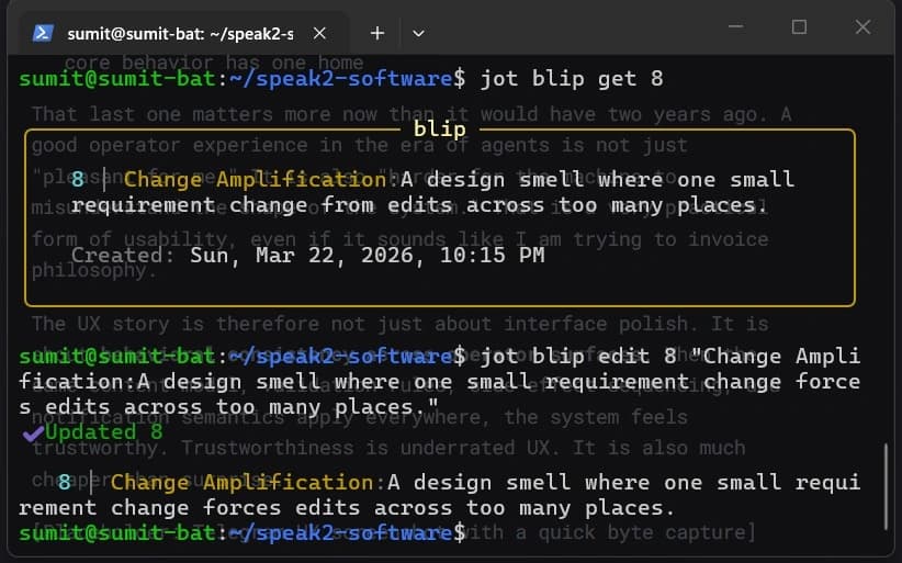 Telegram UX screenshot with a quick byte capture